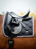 Load image into Gallery viewer, PS of Sweden - Dressage Saddle Pad - Black - Sovereign Equestrian
