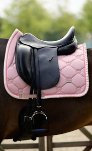 PS of Sweden - Dressage Saddle Pad - Pink Ruffle - Sovereign Equestrian