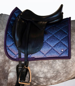 PS of Sweden - Ombre Dressage Saddle Pad - Plum - Sovereign Equestrian